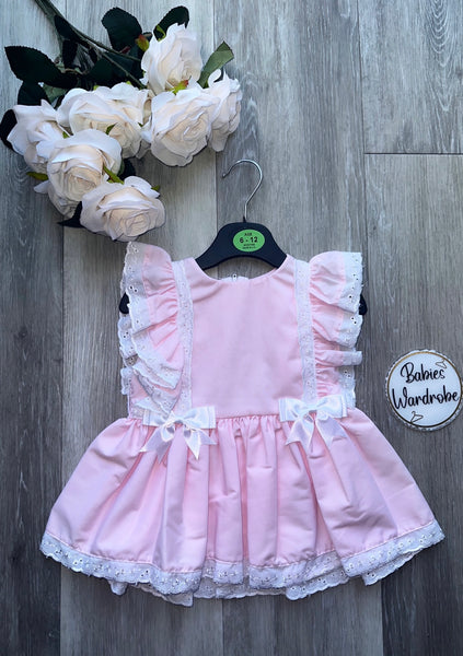 Pink Spanish Ribbon Dress