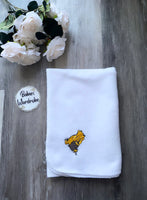 White Winnie The Pooh Soft Blanket