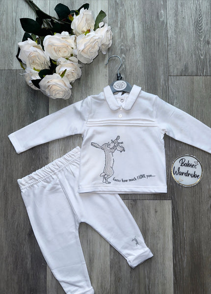 White Guess How Much I Love You 2PC Set