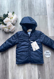 Navy & Blue Reversible Mintini Coat