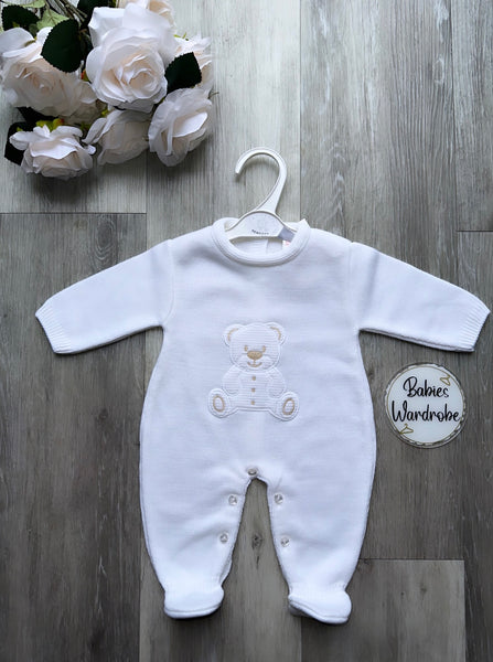 White Bear Babygrow